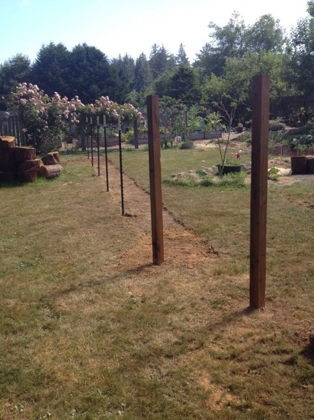 Fence progress