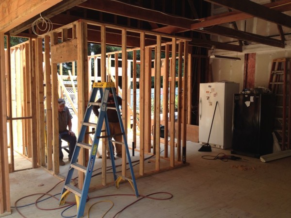 Interior bathroom walls