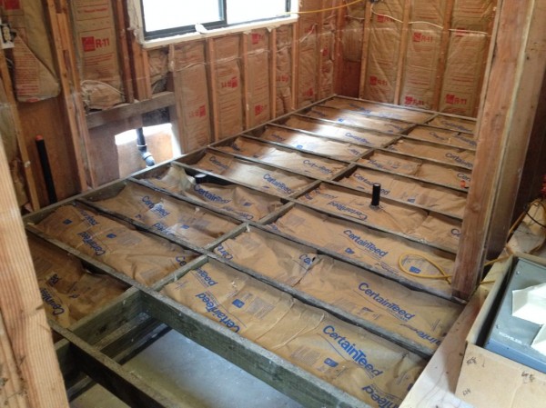 Insulation done