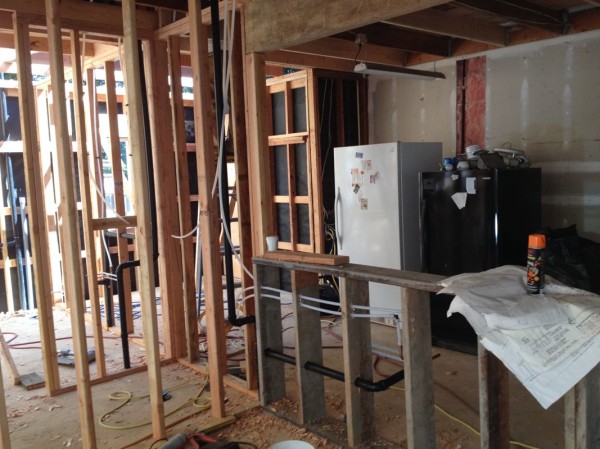 Water lines and plumbing