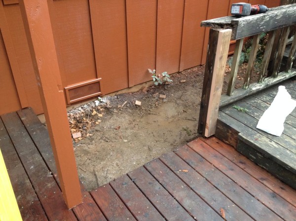Old railing made new