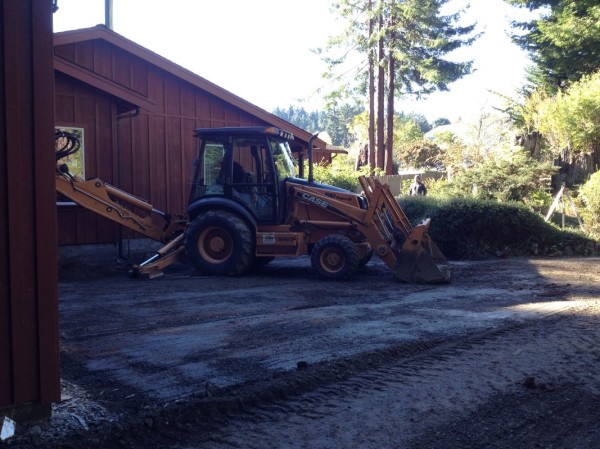 Larry grading space for the final slab