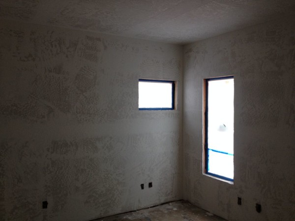 Textured bedroom