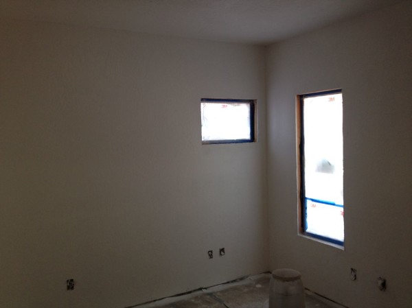 Primed bedroom