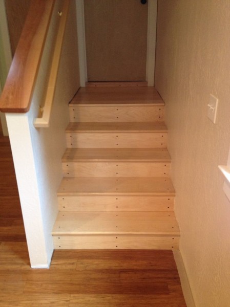 New stairs