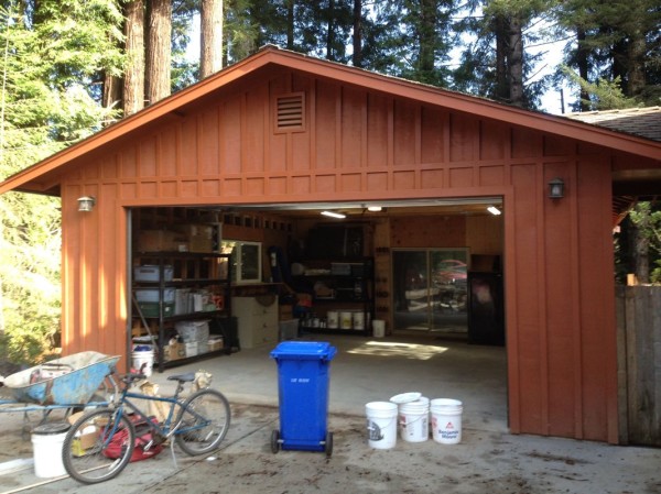 Garage cleaned out