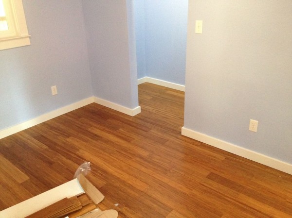 Bedroom and closet