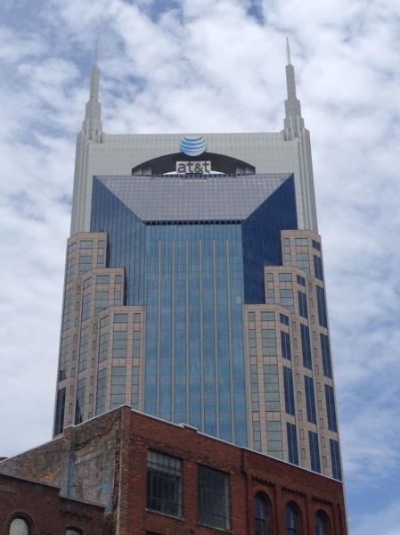 The AT&T Building in downtown Nashville