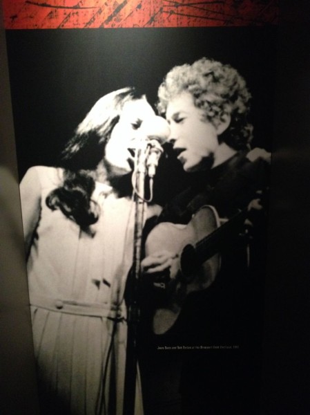 Joan Baez and Bob Dylan
